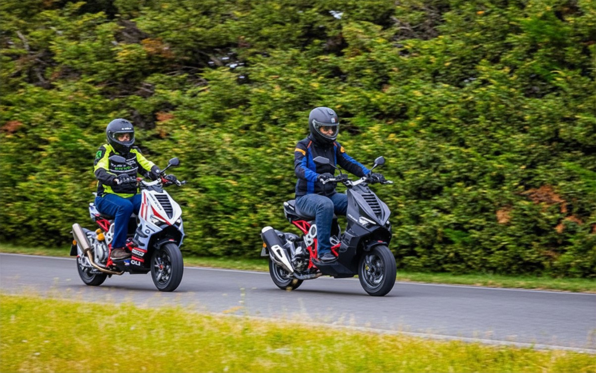 Italjet Dragster 300 Gresini Racing Tại Hà Nội - Chiếc Scooter Ý Khiến Dân Chơi Xe Phải Ngoái Nhìn