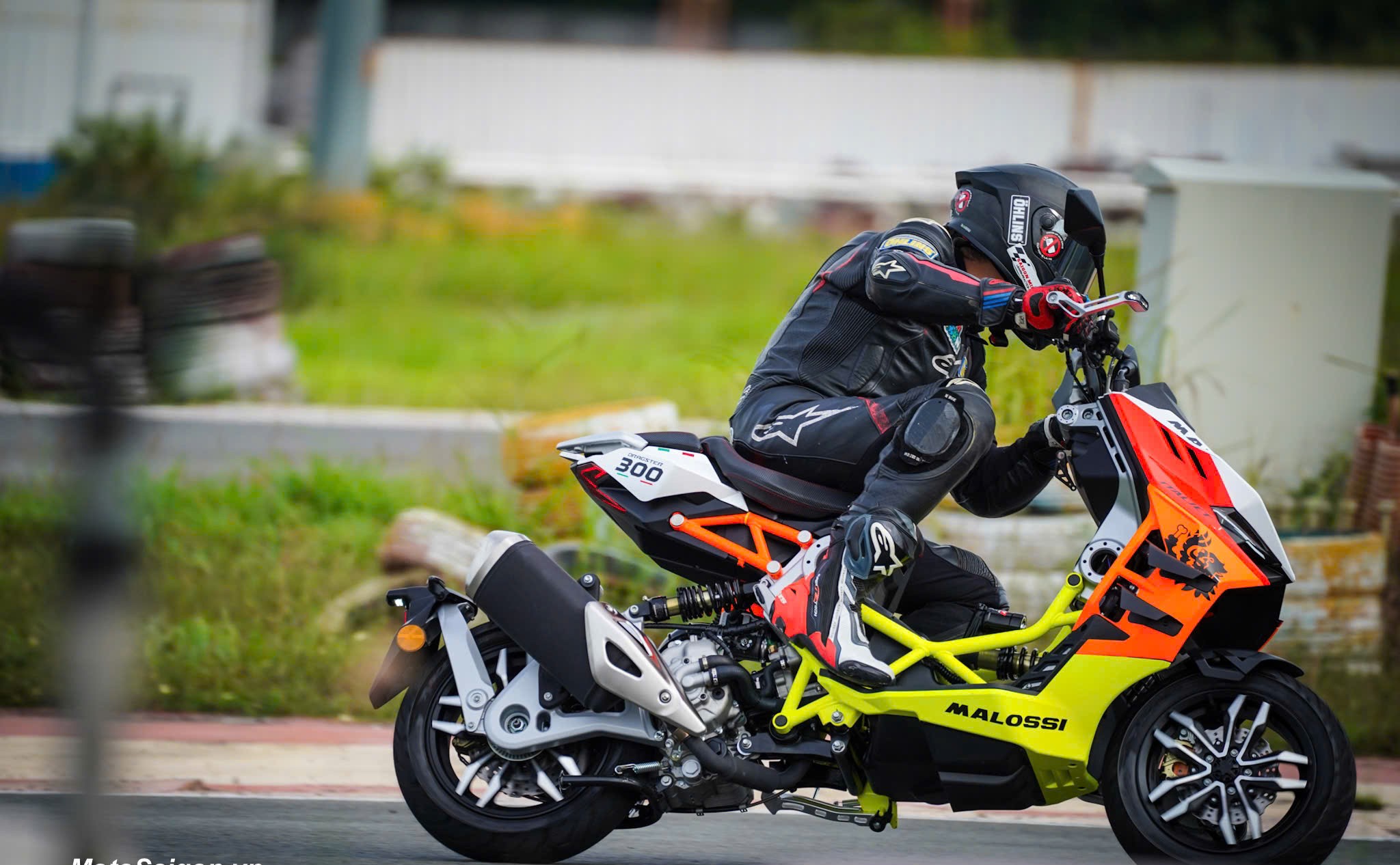 Italjet Dragster 300 Malossi, Xe Tay Ga Đua Nội Thành Thương Hiệu Italy tại Hà Nội