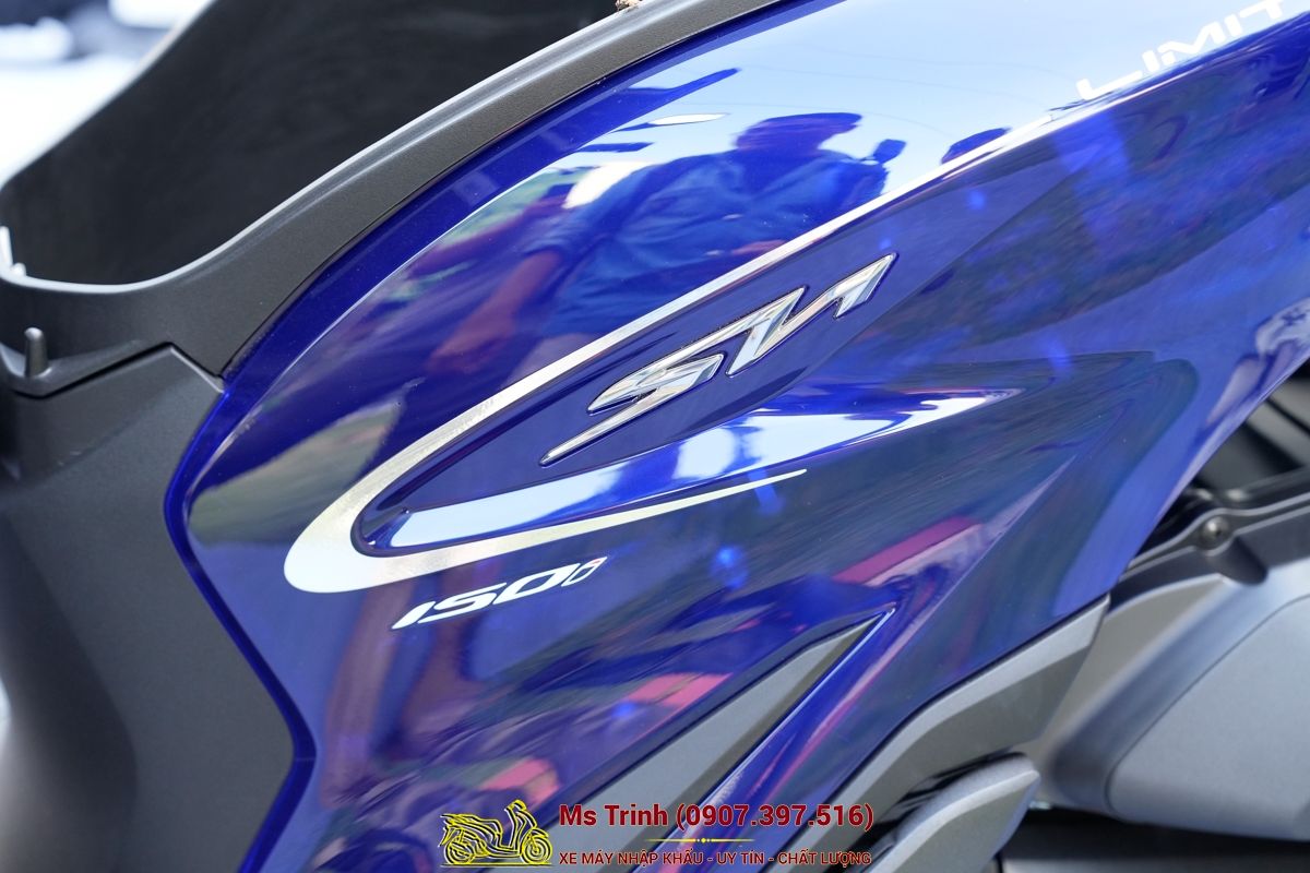 Honda SH150 Vetro Blue 2026 Limited Edition - Siêu phẩm SH Ý dàn áo xanh trong suốt cực hiếm tại Hà Nội