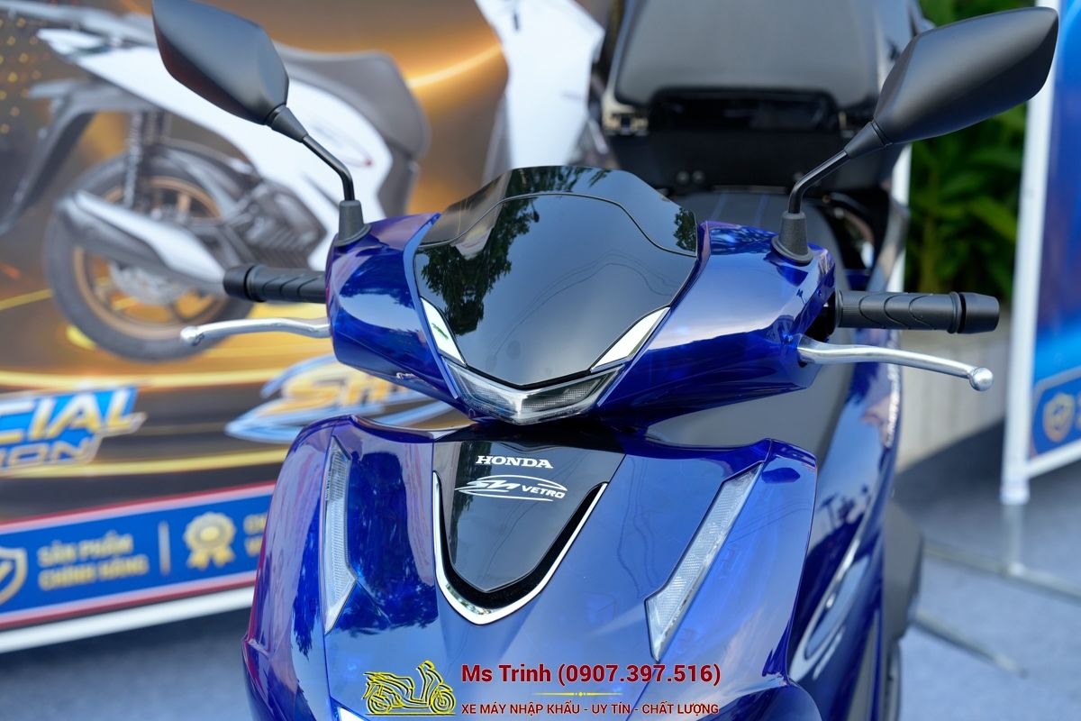 Honda SH150 Vetro Blue 2026 Limited Edition - Siêu phẩm SH Ý dàn áo xanh trong suốt cực hiếm tại Hà Nội