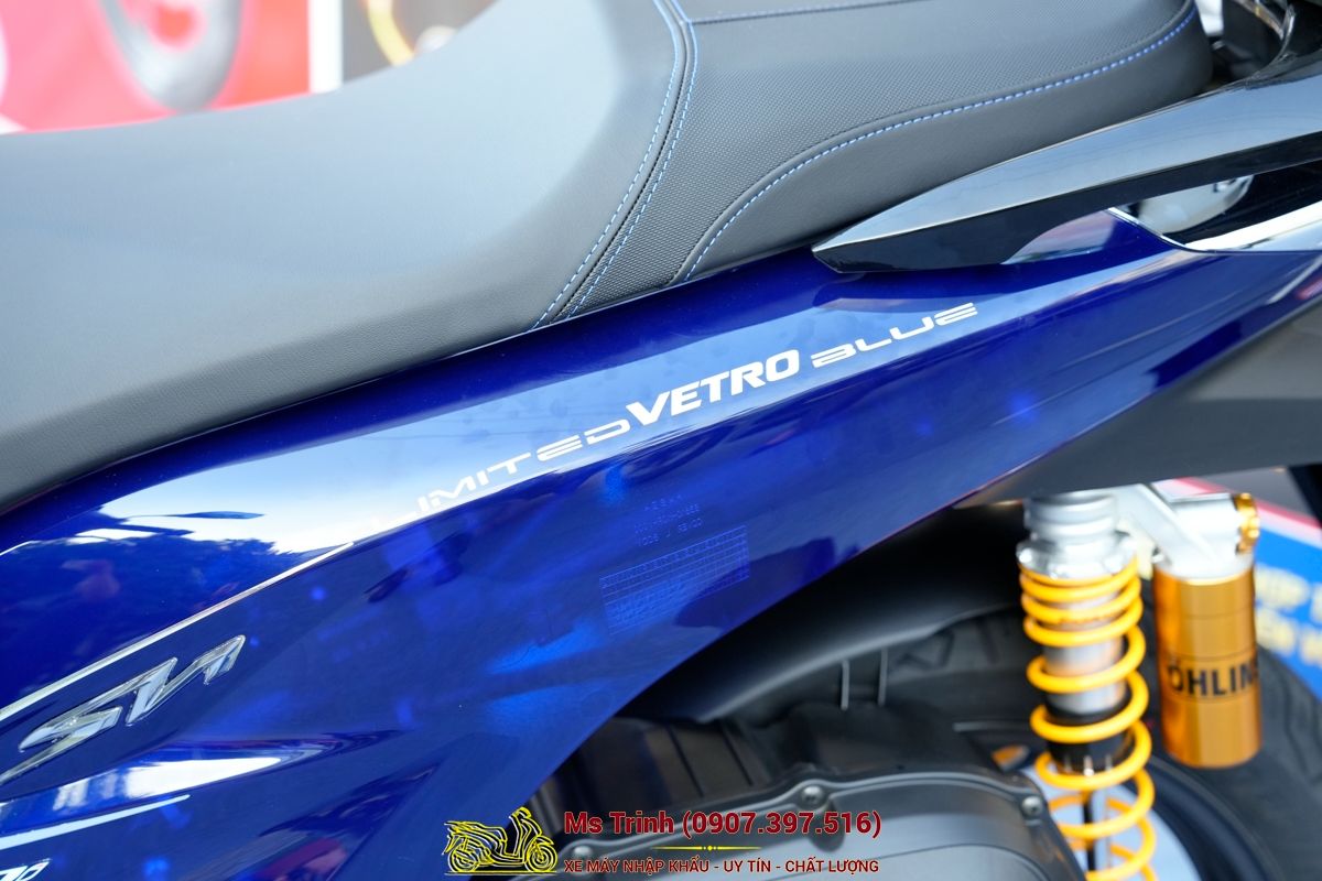 Honda SH150 Vetro Blue 2026 Limited Edition - Siêu phẩm SH Ý dàn áo xanh trong suốt cực hiếm tại Hà Nội