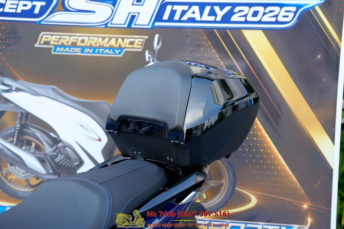 Honda SH150 Vetro Blue 2026 Limited Edition - Siêu phẩm SH Ý dàn áo xanh trong suốt cực hiếm tại Hà Nội