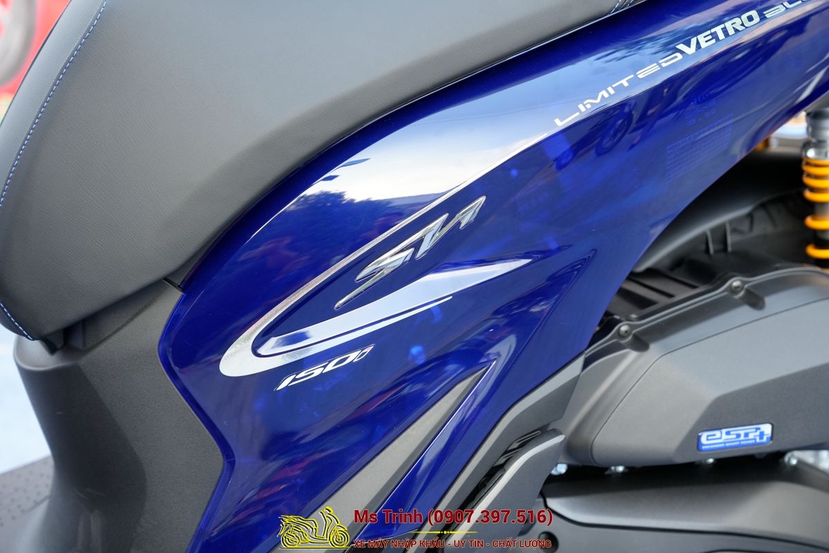 Honda SH150 Vetro Blue 2026 Limited Edition - Siêu phẩm SH Ý dàn áo xanh trong suốt cực hiếm tại Hà Nội