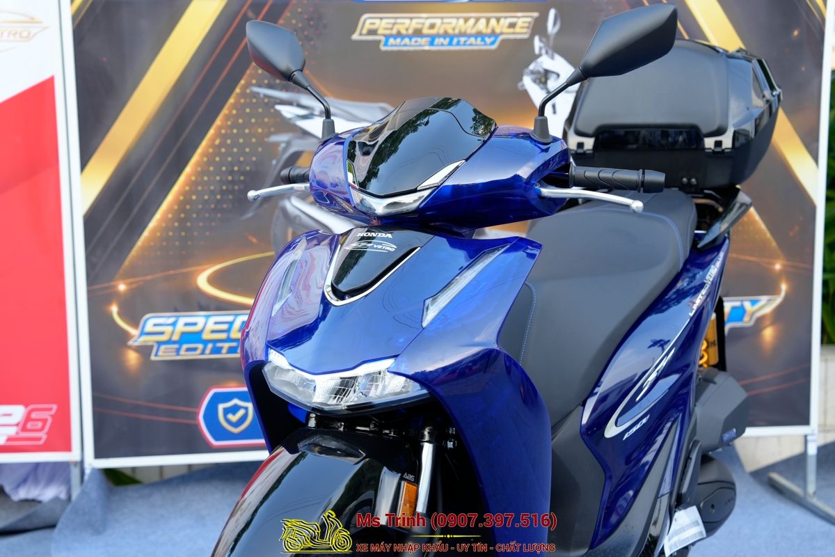 Honda SH150 Vetro Blue 2026 Limited Edition - Siêu phẩm SH Ý dàn áo xanh trong suốt cực hiếm tại Hà Nội