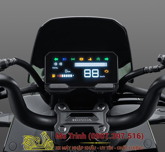 Honda Square X125 ABS - Mẫu xe 125cc thiết kế vuông độc đáo, trang bị ABS an toàn tại Hà Nội