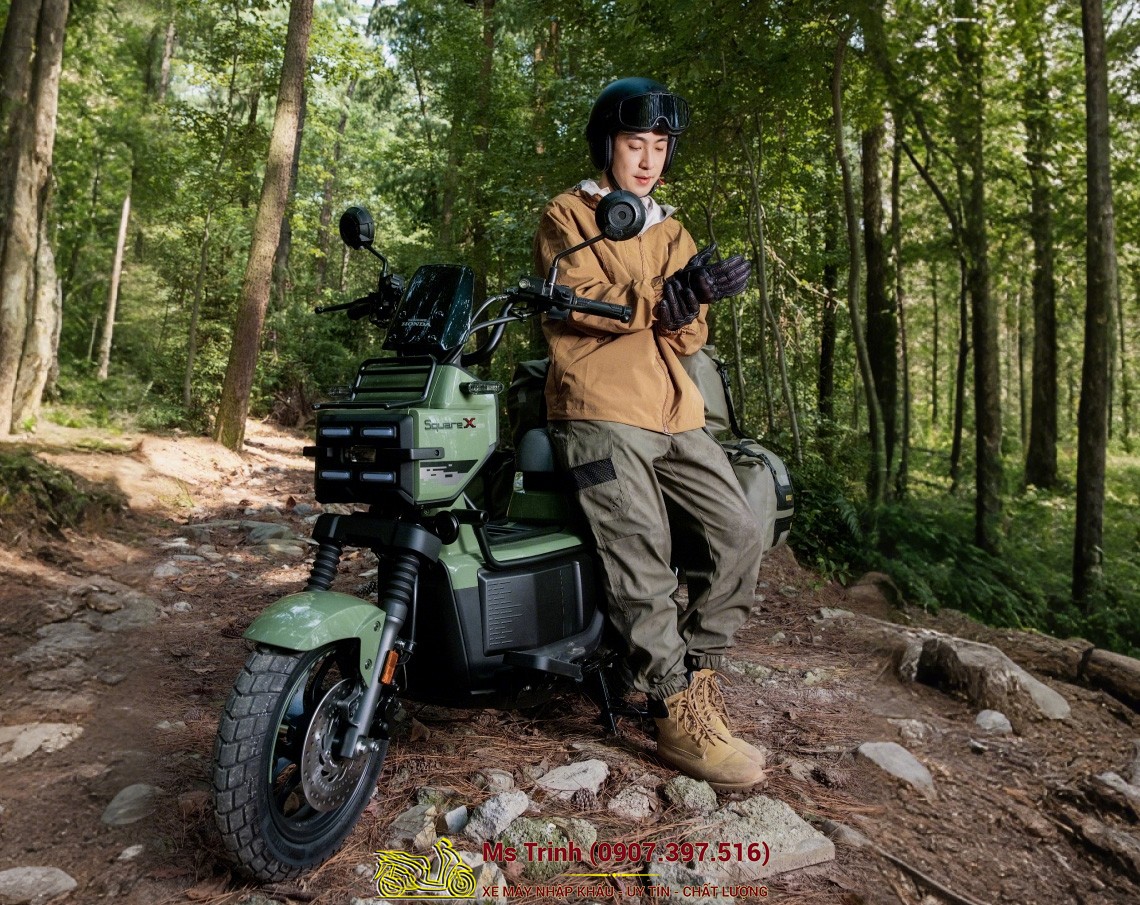 Honda Square X125 ABS - Mẫu xe 125cc thiết kế vuông độc đáo, trang bị ABS an toàn tại Hà Nội