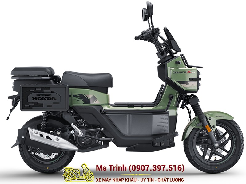Honda Square X125 ABS - Mẫu xe 125cc thiết kế vuông độc đáo, trang bị ABS an toàn tại Hà Nội