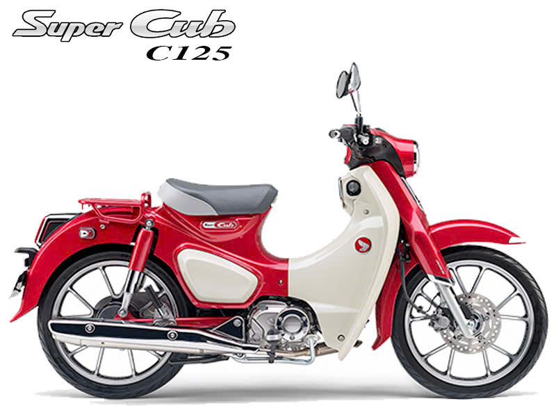 Honda Super C125 ABS, Nhập Nhật, Chính Hãng Màu Đỏ Cuối Cùng tại Hà Nội