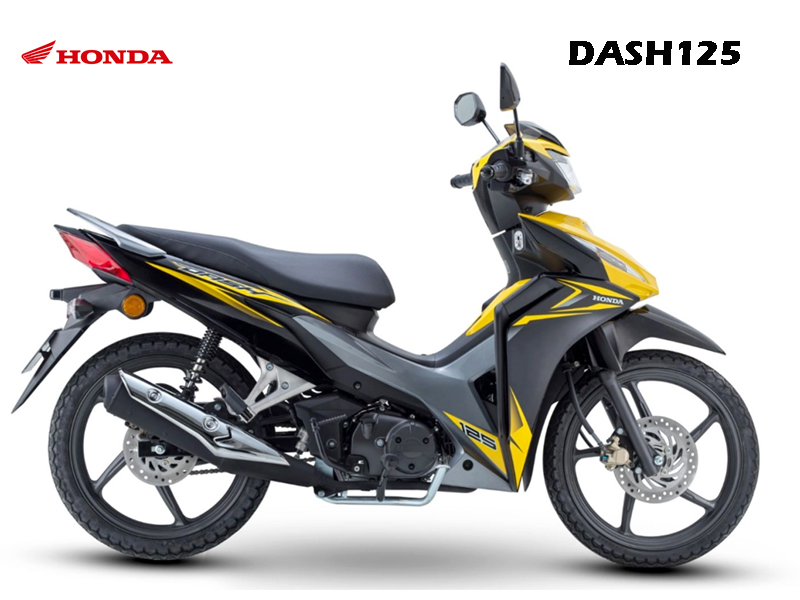 Honda Dash125 2025, 2 thắng dĩa, NK Chính Hãng Malaysia