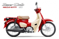 Honda Super Cub 50cc Hello Kitty Edition, Made In Japan, Hàng Hiếm tại Hà Nội