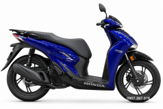 Honda SH150 Vetro Blue 2027 tại Hà Nội - Xanh Sapphire trong suốt, nhập Ý sang trọng